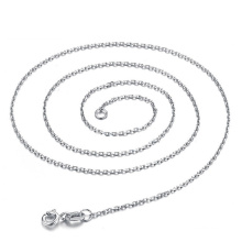 Hot Selling Female 925 Silver Jewelry Necklace Chain